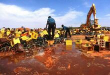 Hisbah destroys 2.5 million bottles of alcohol in Kano