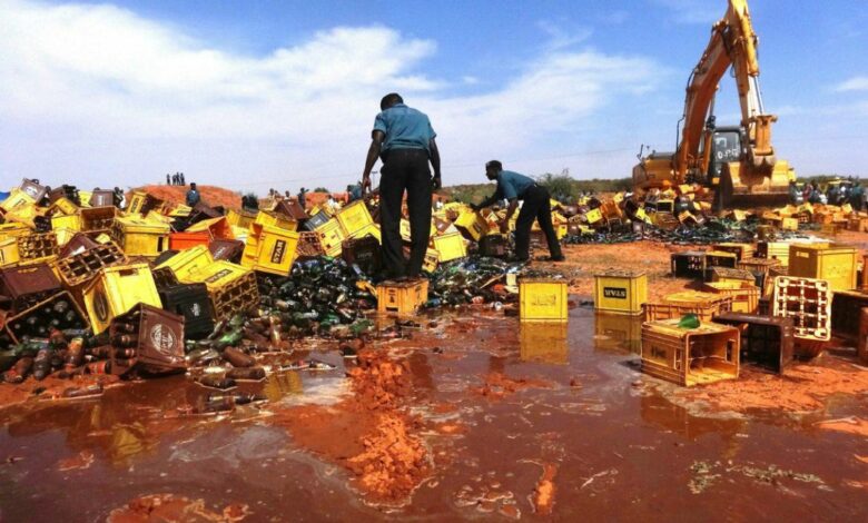 Hisbah destroys 2.5 million bottles of alcohol in Kano
