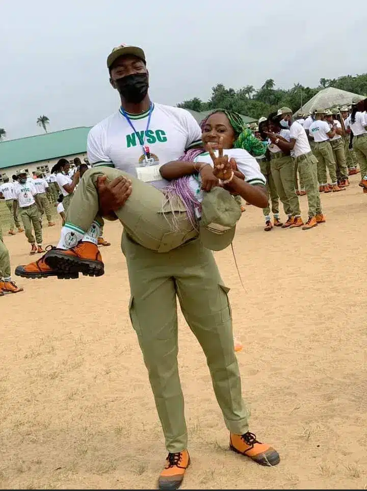 "We never dated, she's chasing clout" — Tallest corper debunks claims of relationship with ex-colleague
