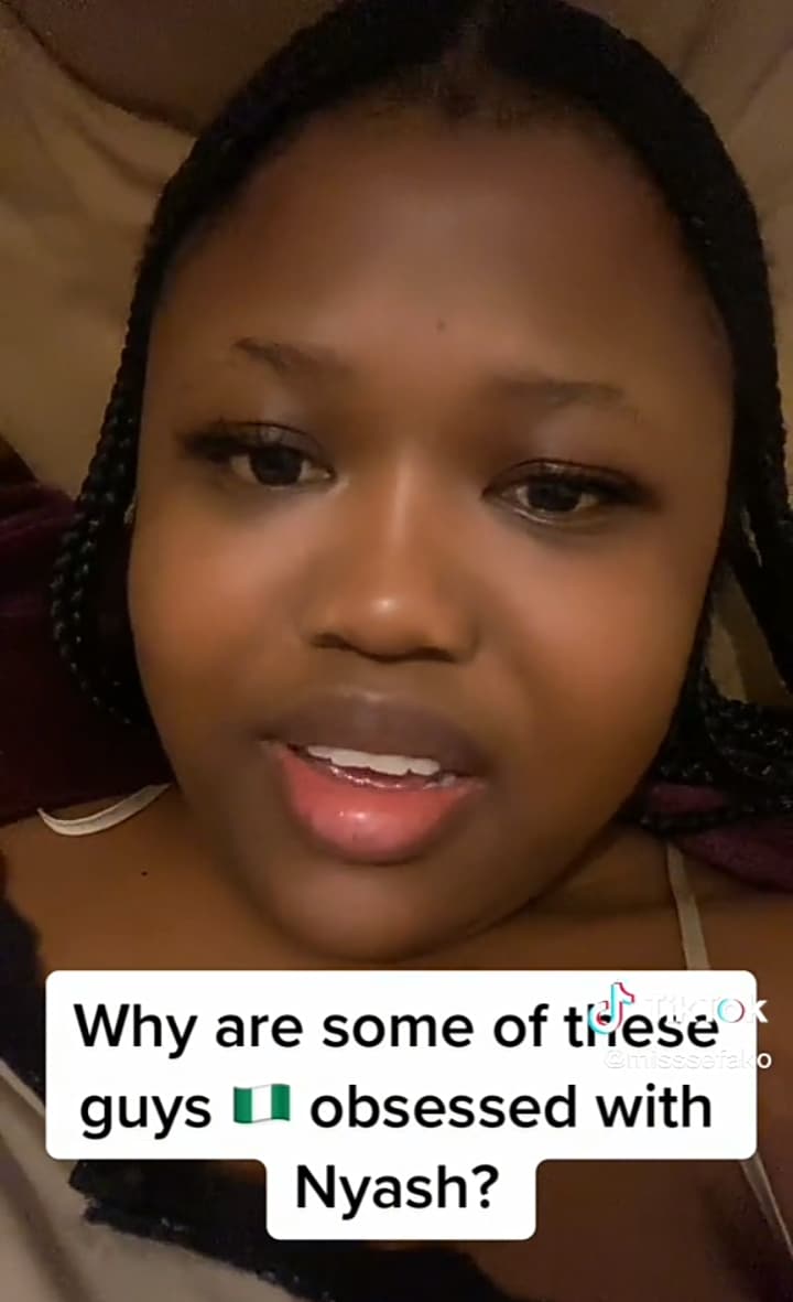 South African lady Nigerian men obsessed with nyash