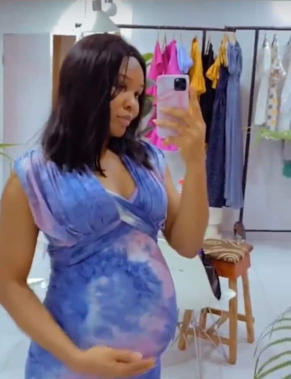 Lady wows many with stunning pregnancy transformation (Video)