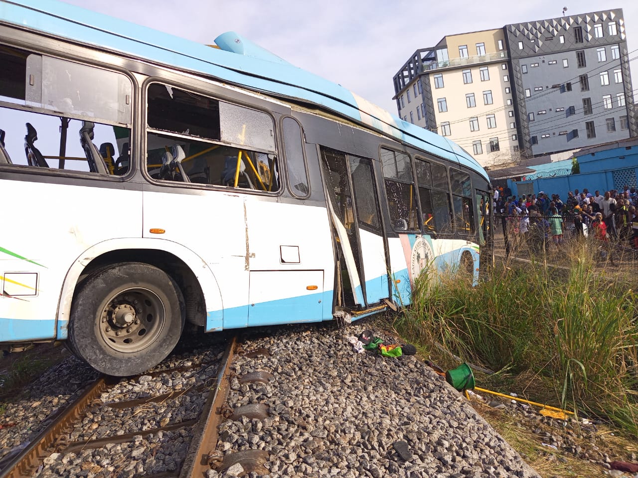 "We begged driver to wait" — Lagos train crash survivor blames impatient driver