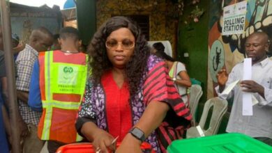 Lagos Guber: Funke Akindele loses polling unit