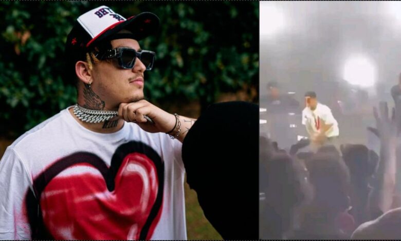 Moment Costa Titch collapsed and died on stage (Video)