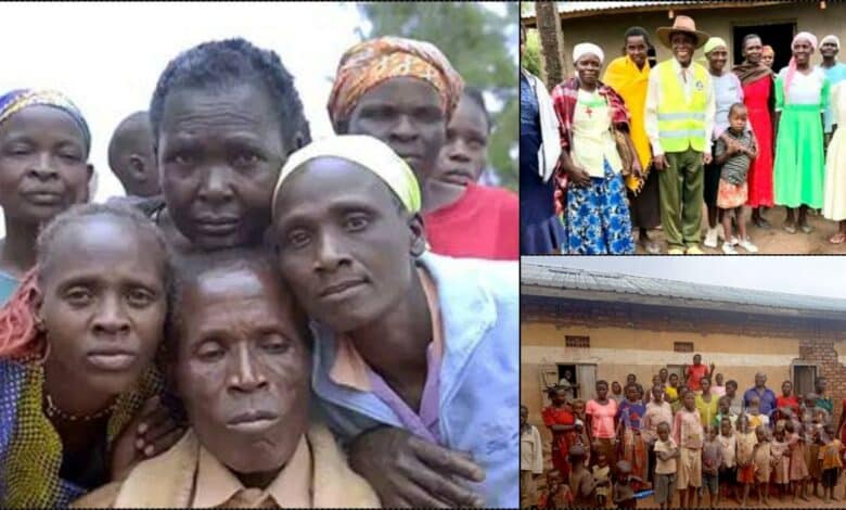 Kenyan man with 8 wives, 7 concubines and 107 children boasts