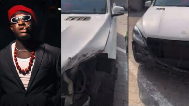 "Dem wan kill me" — Carter Efe survives accident, crashes SUV five days after purchase