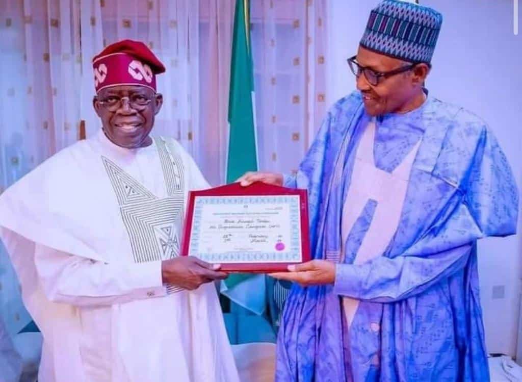 Tinubu and Buhari