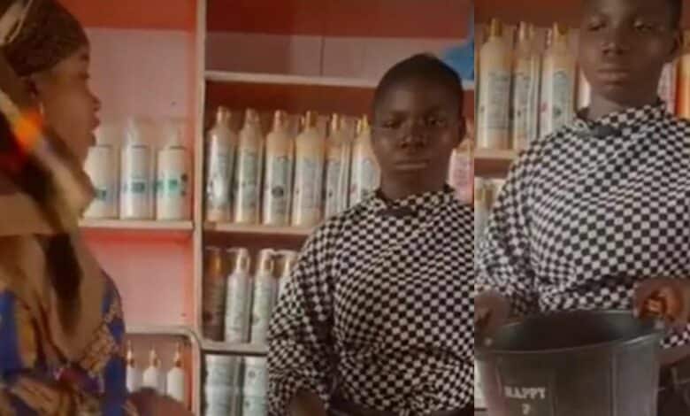 Madam catches maid with urine and menstruation blood she allegedly planned to put in her children's water bottle