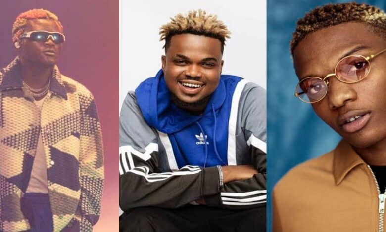 Portable WizKid Rexxie sing pray