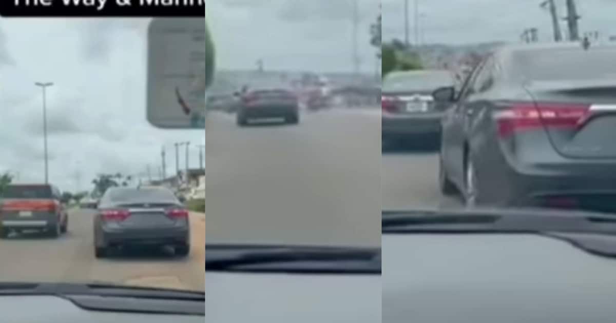 “No police for road; them no see fuel” – Big boys mock as they cruise in convoy (Video)