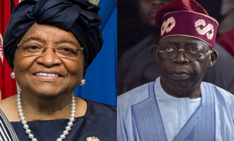 Liberia Ellen Johnson Sirleaf deletes tweet Tinubu
