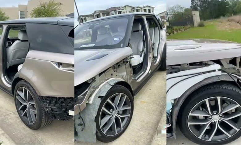 Range Rover car parts stolen