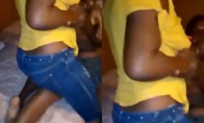 Cheating husband wife knock unconscious