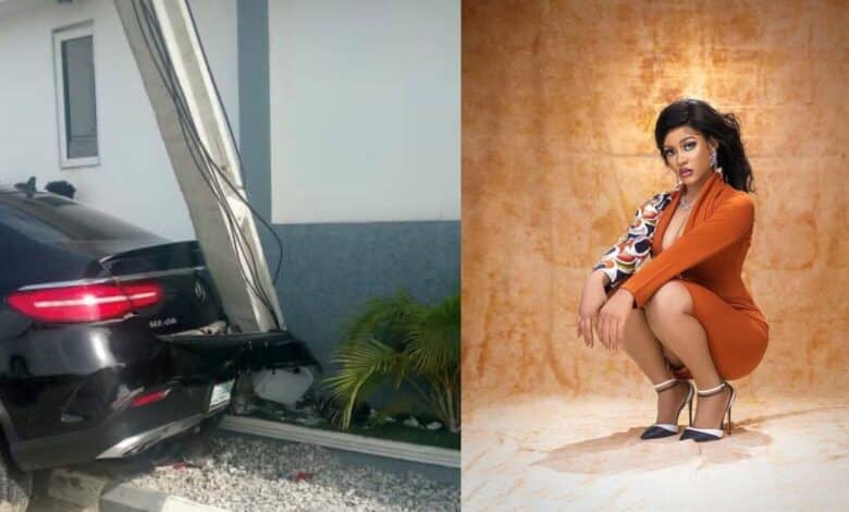 Phyna blows hot as friend crashed her brand new Benz