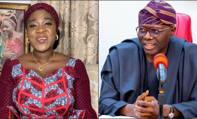 Mercy Johnson under fire for endorsing Gov. Sanwo-Olu