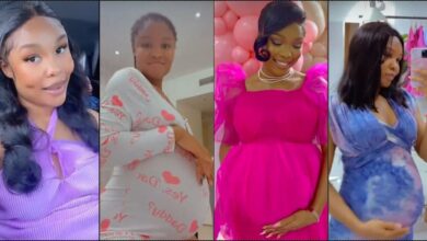 Lady wows many with stunning pregnancy transformation (Video)
