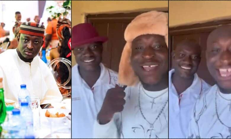"No DNA needed" — Carter Efe stirs reactions as he shows off father