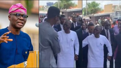 "Governor don turn church greeter" — Sanwo-Olu trails reactions following meet-and-greet at church