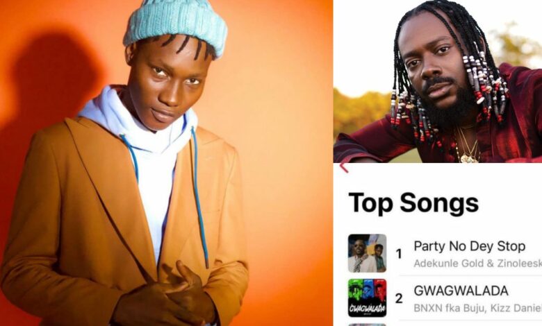 Adekunle Gold and Zinoleesky's "Party No Dey Stop" tops Apple music Nigeria chart