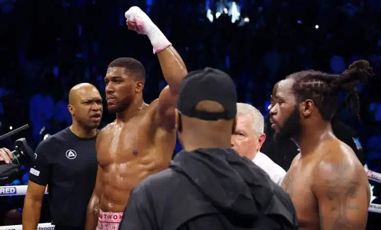 "I wish I could have knocked him out” — Anthony Joshua reveals after beating Jermaine Franklin