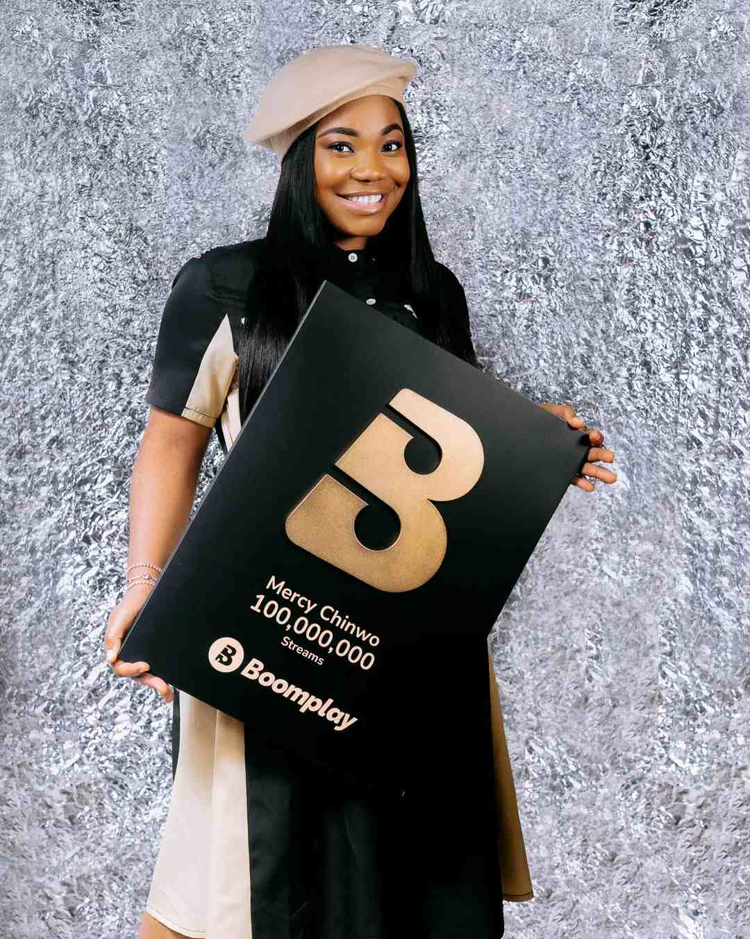 Mercy Chinwo 100 million streams Boomplay 