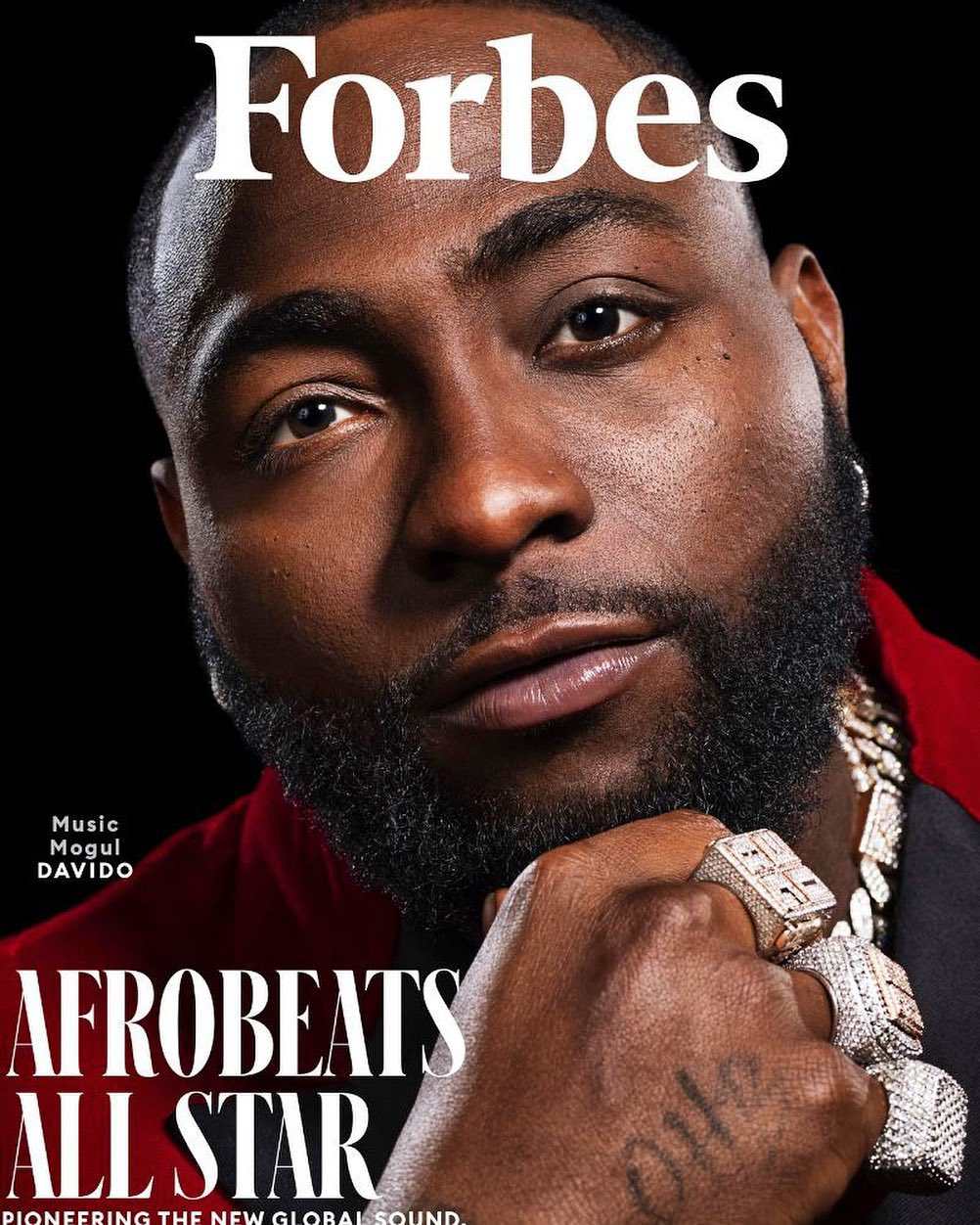 Davido covers Forbes magazine