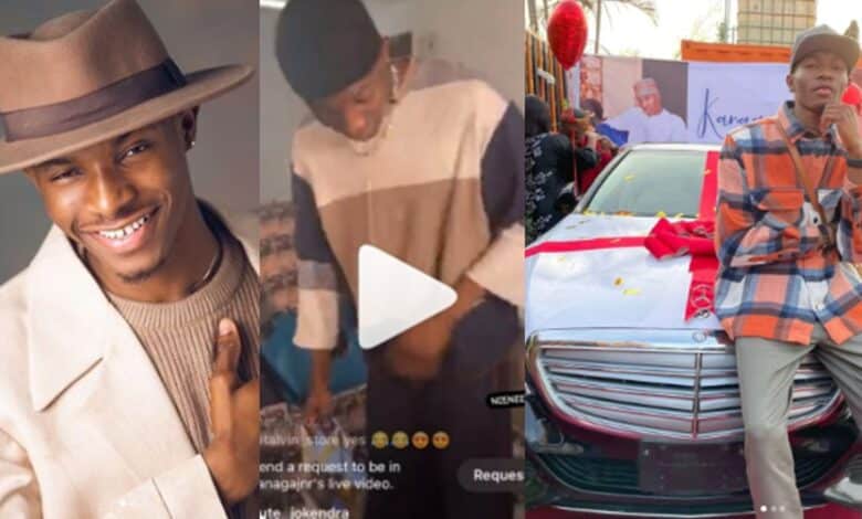 BBtitans’ Kanaga Jnr Receives A Benz Car, 4.7 million cash, 56 gift boxes and more As birthday gifts From His Fans (Videos)