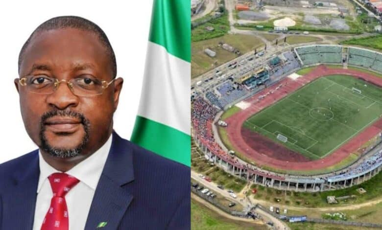 Sunday Dare national stadium Lagos renovation 21 billion naira
