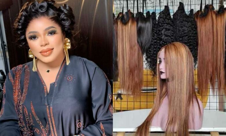 Bobrisky hair freak 700 wigs