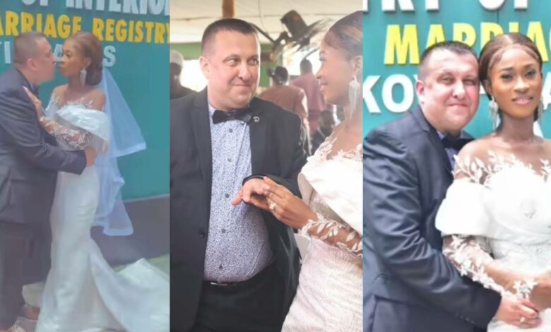 Foreigner Nigeria lover wed Ikoyi Registry