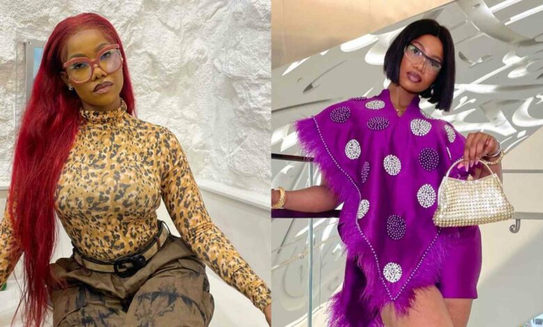 Tacha tears Twitter verification badge