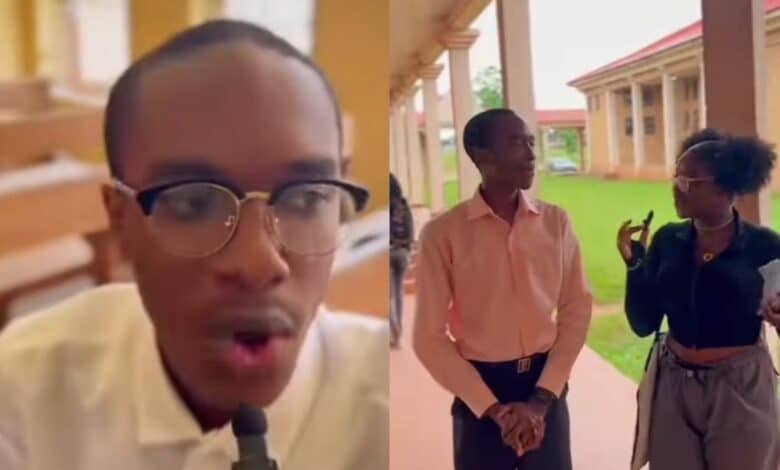 Nigerian Benin student British accent