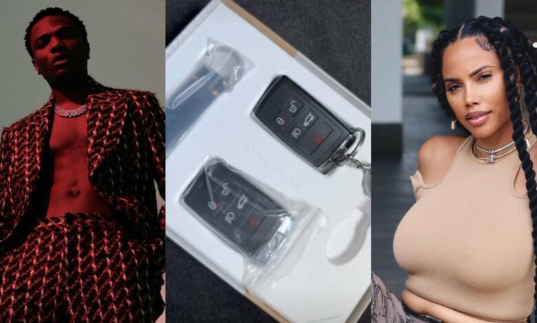 WizKid purchases Land Rover for Jada Pollock