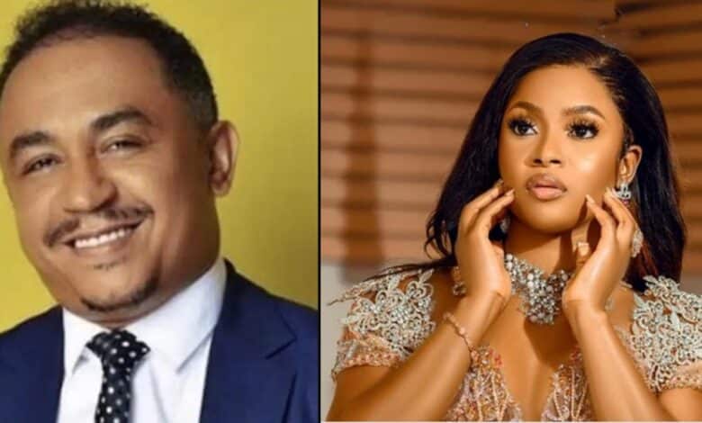 “You beauty is a nuisance without values” - Daddy Freeze slams Bella Okagbue for saying beauty is expensive