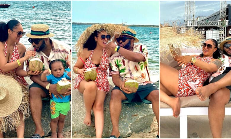 “Peace and happiness” - Churchill Olakunle says as he spends time with family