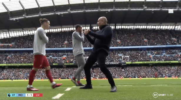 Guardiola denies 'disrespectful' celebration against Liverpool