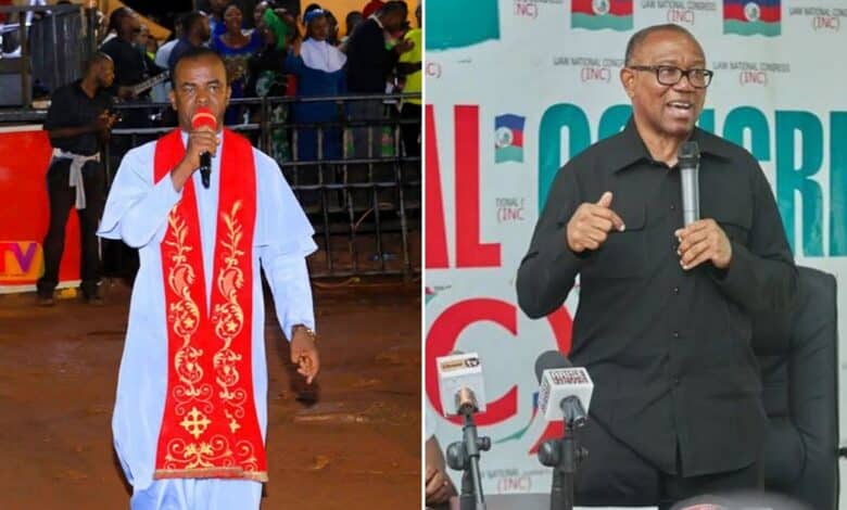 "They took the glory meant for God and gave it to a human“ — Rev. Mbaka on outcome of presidential elections