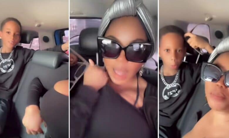 Celebrity stylist Toyin Lawani's son criticizes her indecent dressing [Video]