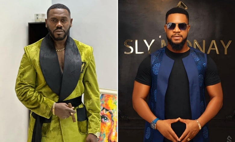 Deyemi Okanlawon consoles Kunle Remi following his AMVCA snub