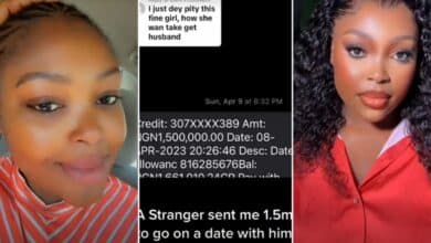 Nigerian lady stirs reactions after revealing how a stranger she met online gave her N1.5million