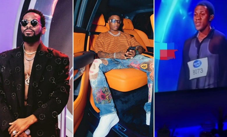 "You are a big disaster" - Dbanj blasts fan who performed Wizkid's 'Reckless' on Nigerian idol