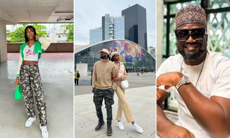 “Arrogant little girl” – Netizens react to Paul Okoye’s girlfriend, Ivy’s birthday post to Jude Okoye