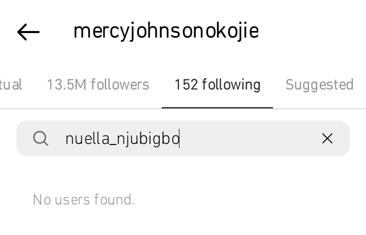Mercy Johnson unfollows Destiny Etiko, Nuella Njigbigbo, others over alleged politics