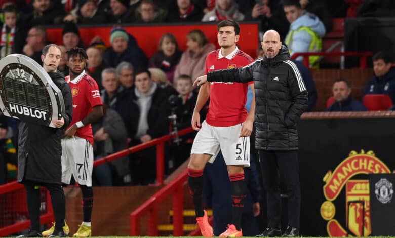 Erik ten Hag defends Harry Maguire after horrific error against Sevilla