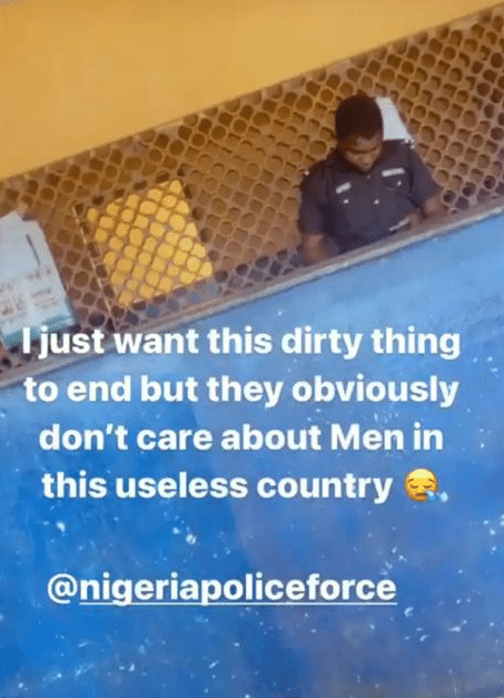 "They obviously don't care about men in this useless country" - Young man calls out the police for not taking action after he was falsely accused of rape