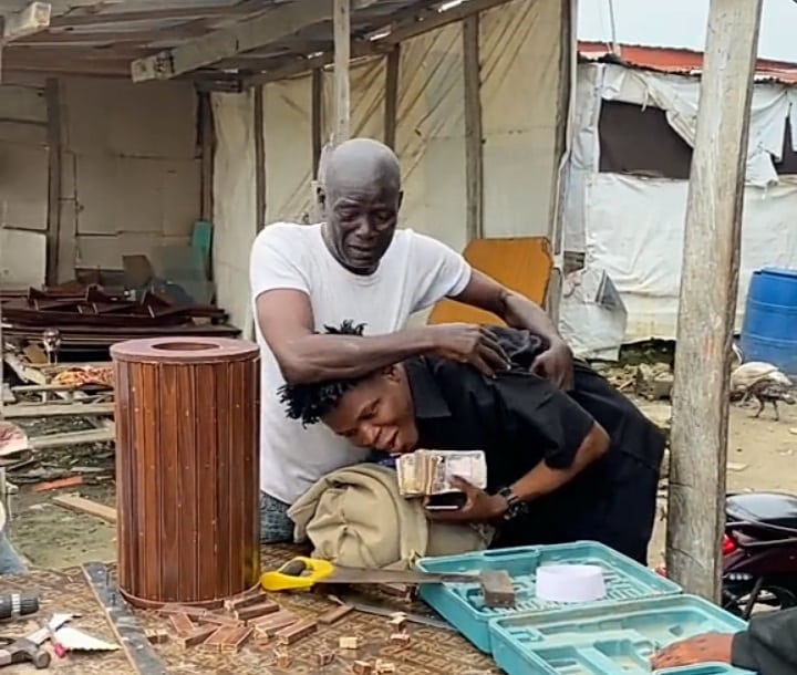 Young man N200K childhood carpenter