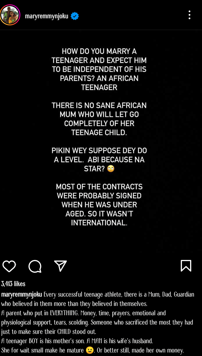 Nollywood Actress, Mary Njoku speaks on Achraf Hakimi's divorce scandal