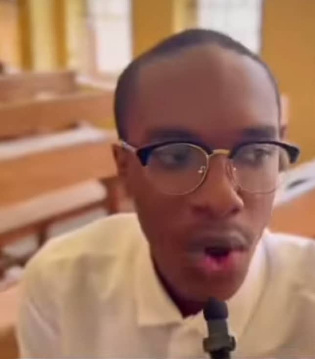 Benin student British accent