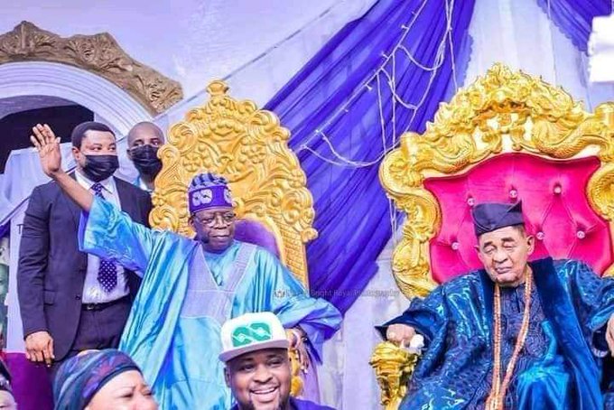 "Alaafin of Oyo prayed for Tinubu to be president on his deathbed" — Monarch's son