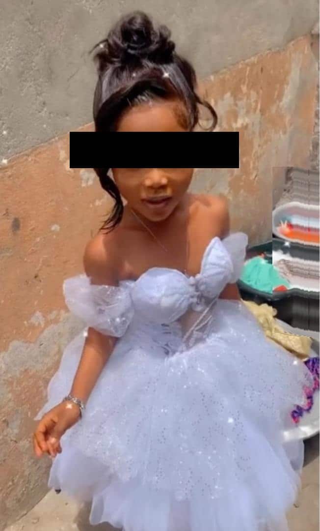 Mother dresses daughter glamorously for birthday, netizens kick (Video)